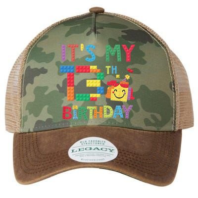 Master Builder 13th ItS My 13th Birthday Brick Blocks Legacy Tie Dye Trucker Hat