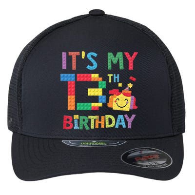 Master Builder 13th ItS My 13th Birthday Brick Blocks Flexfit Unipanel Trucker Cap