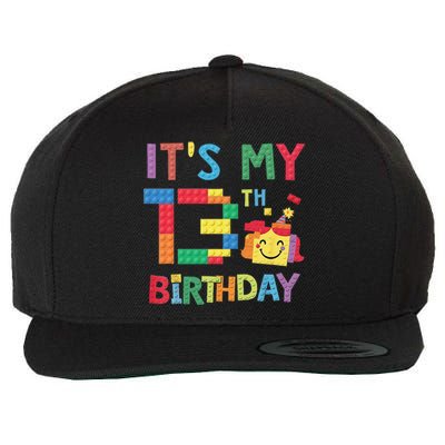 Master Builder 13th ItS My 13th Birthday Brick Blocks Wool Snapback Cap