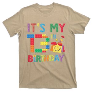 Master Builder 13th ItS My 13th Birthday Brick Blocks T-Shirt