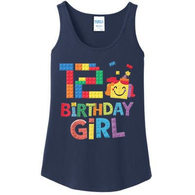 Master Builder 12th Birthday Girl 12 Year Old Brick Blocks Ladies Essential Tank