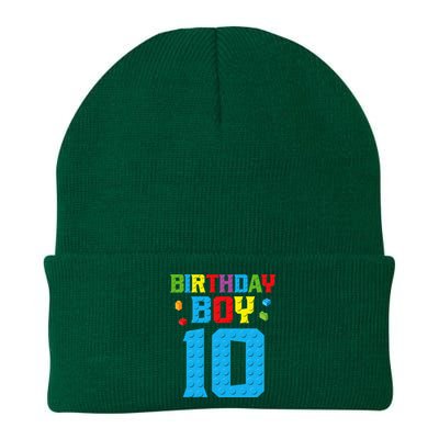 Master Builder 10th Birthday Boy Ten 10 Year Building Bricks Knit Cap Winter Beanie