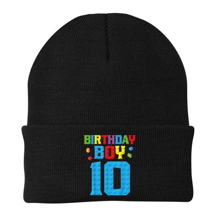 Master Builder 10th Birthday Boy Ten 10 Year Building Bricks Beanie