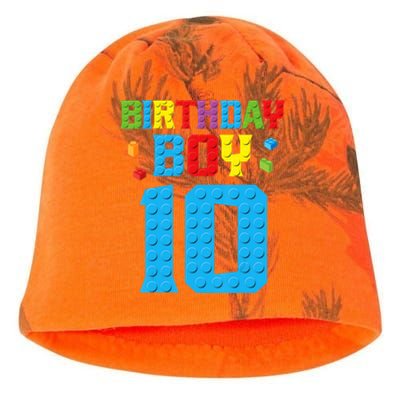 Master Builder 10th Birthday Boy Ten 10 Year Build Kati - Camo Knit Beanie