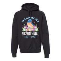 Missouri Bicentennial 200 Anniversary Bluebird Dogwood Premium Hoodie