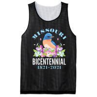 Missouri Bicentennial 200 Anniversary Bluebird Dogwood Mesh Reversible Basketball Jersey Tank