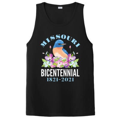 Missouri Bicentennial 200 Anniversary Bluebird Dogwood PosiCharge Competitor Tank