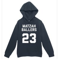 Matzah Baller 23 Funny Jewish Matzo Ball Pun Basketball Team Urban Pullover Hoodie