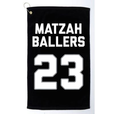 Matzah Baller 23 Funny Jewish Matzo Ball Pun Basketball Team Golf Towel