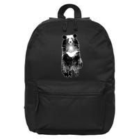 Moon Bear Wilderness Double Exposure 16 in Basic Backpack