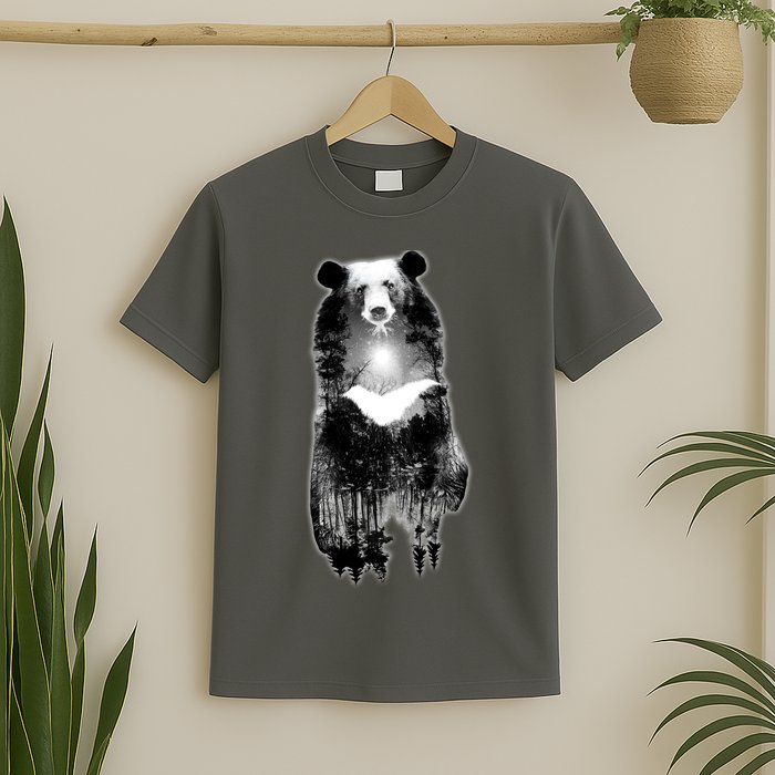 Moon Bear Wilderness Double Exposure T-Shirt