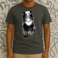 Moon Bear Wilderness Double Exposure T-Shirt