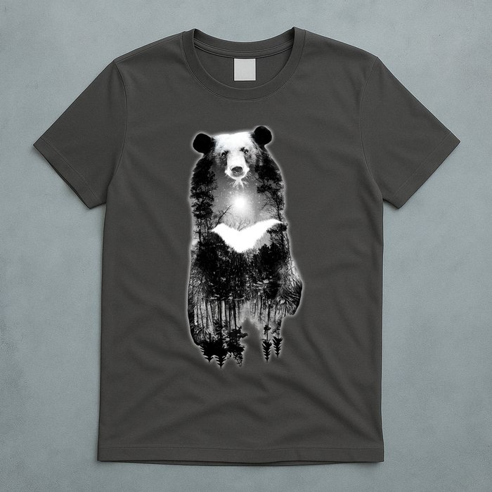 Moon Bear Wilderness Double Exposure T-Shirt
