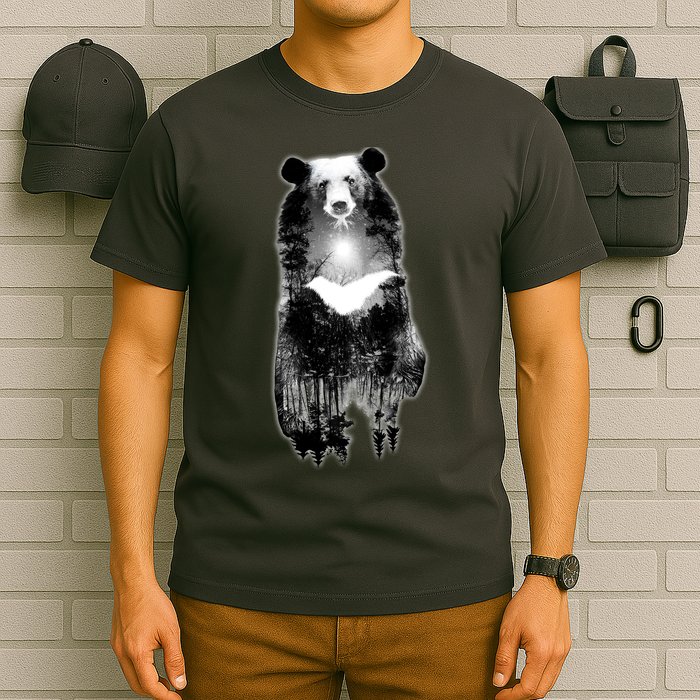 Moon Bear Wilderness Double Exposure T-Shirt
