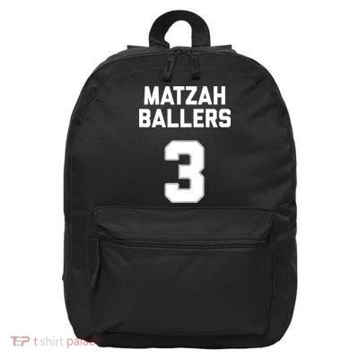 Matzah Baller 3 Funny Jewish Matzo Ball Pun Basketball Team 16 in Basic Backpack
