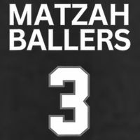 Matzah Ballers 3 Funny Jewish Pun Basketball Team Jersey 7 Panel Mesh Trucker Snapback Hat