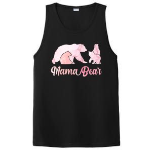 Mama Bear 3 Cubs Mom Bear Awesome Camping Gift PosiCharge Competitor Tank