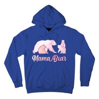 Mama Bear 3 Cubs Mom Bear Awesome Camping Gift Hoodie