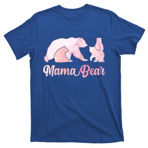 Mama Bear 3 Cubs Mom Bear Awesome Camping Gift T-Shirt