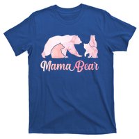 Mama Bear 3 Cubs Mom Bear Awesome Camping Gift T-Shirt