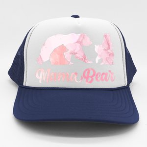 Mama Bear 3 Cubs Mom Bear Awesome Camping Gift Trucker Hat