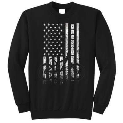 Mountain Bike 4th of July - Independence Day Patriot Flag Sweatshirt