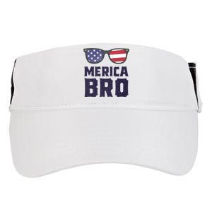 Merica Bro 4th Of July Sunglasses Patriotic American Adult Drive Performance Visor