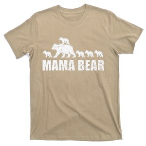 Mama Bear 5 Cubs Wo , Mothers Day S T-Shirt