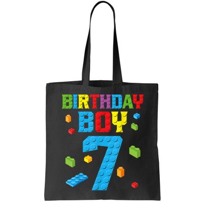 Master Builder 7th Birthday Boy 7 Seven Year Building Bricks Funny Gift Bag