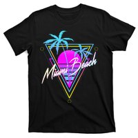 Miami Beach 80s Beach Souvenir T-Shirt