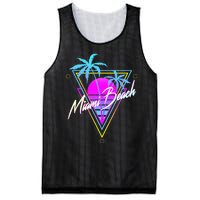 Miami Beach 80s Beach Souvenir Mesh Reversible Basketball Jersey Tank