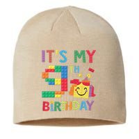 Master Builder 9th ItS My 9th Birthday Brick Blocks Sustainable Beanie