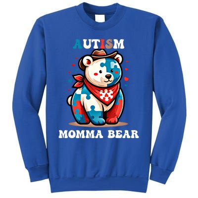 Mama Bear Autism Awareness Mom Autistic Gift Sweatshirt