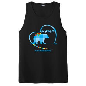 Mama Bear Autism Awareness Mom Mother Funny Gift S Gift PosiCharge Competitor Tank