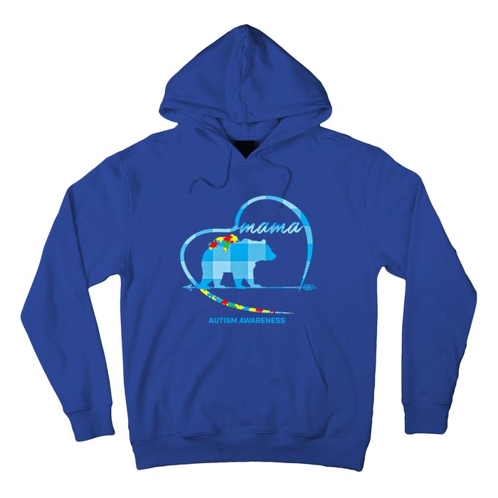 Mama Bear Autism Awareness Mom Mother Funny Gift S Gift Hoodie