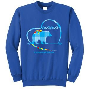 Mama Bear Autism Awareness Mom Mother Funny Gift S Gift Sweatshirt