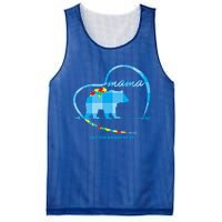 Mama Bear Autism Awareness Mom Mother Funny Gift S Gift Mesh Reversible Basketball Jersey Tank