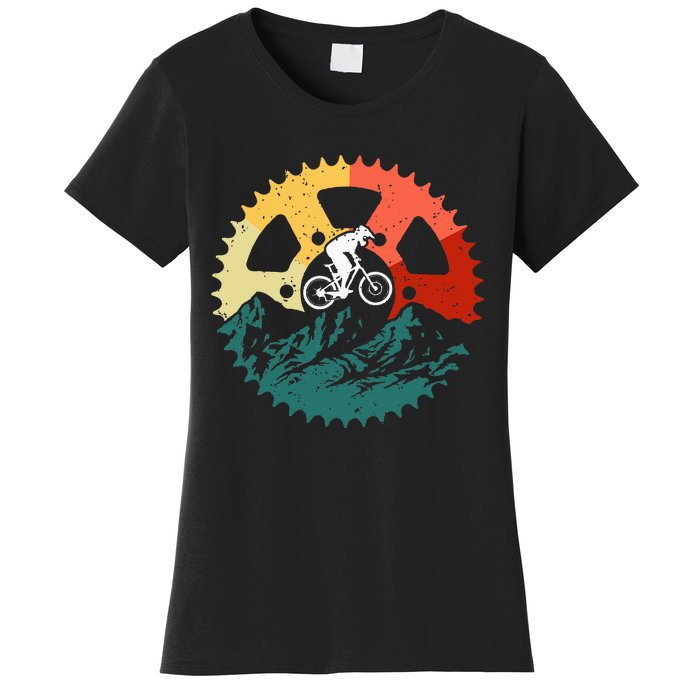 Mountain Biking Art For Mountain Biker Women's T-Shirt