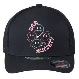 Megantheestallion Bad Anxiety Black Flexfit Unipanel Trucker Cap