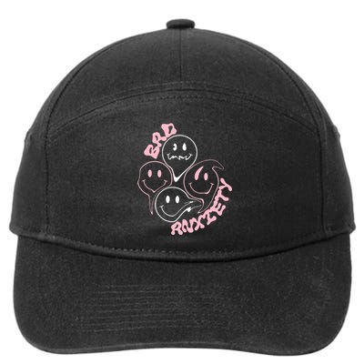 Megantheestallion Bad Anxiety Black 7-Panel Snapback Hat