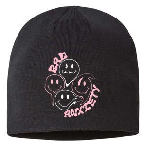 Megantheestallion Bad Anxiety Black Sustainable Beanie