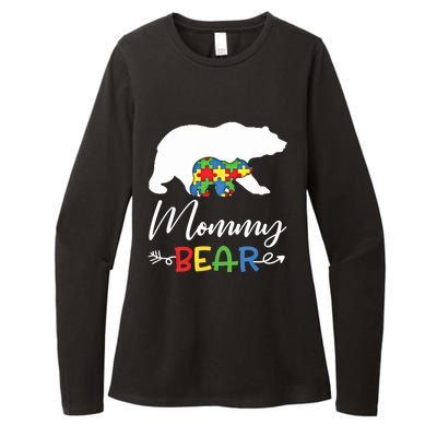 Mommy Bear Autism Awareness Great Gift Mama Gift Womens CVC Long Sleeve Shirt