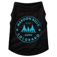 Maroon Bells Aspen Colorado Bluebird Forest Mountain Doggie Tank