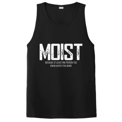 Moist Because At Least One Person You Know Hates This Word PosiCharge Competitor Tank