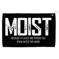 Moist Because At Least One Person You Know Hates This Word Grommeted Golf Towel