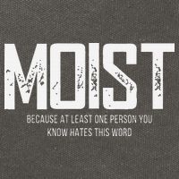 Moist Because At Least One Person You Know Hates This Word Cotton Canvas Backpack
