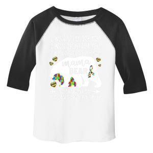 Mama Bear Autism I Will Speak Fight Advocate For You Gift Toddler Fine Jersey T-Shirt