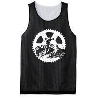 Mountain Biking Art For Women Mtb Mountain Biker Mesh Reversible Basketball Jersey Tank