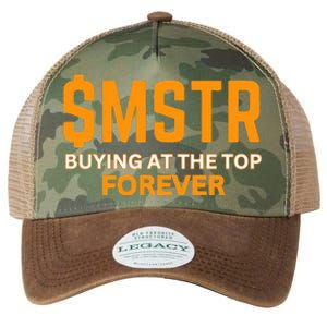 $Mstr Buying At The Top Forever Microstrategy Bitcoin Legacy Tie Dye Trucker Hat