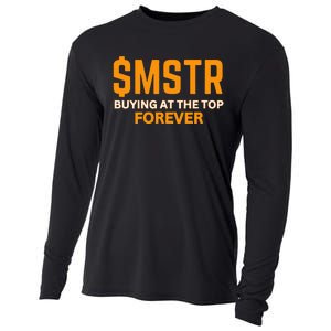 $Mstr Buying At The Top Forever Microstrategy Bitcoin Cooling Performance Long Sleeve Crew